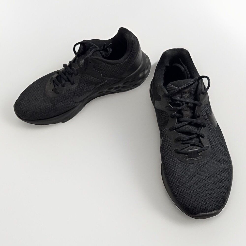 Nike Revolution 6 Shoes Mens 12W Black Running Shoes Next Nature Sneakers